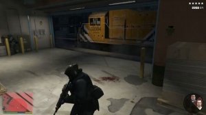 GTA V - Ограбление банка.