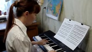 Л. МОЦАРТ - МЕНУЭТ/ НА СИНТЕЗАТОРЕ