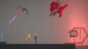 обзор на постройки и моды в melon sandbox