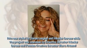 Rita Ora lounges on a bed in fishnet tights and a silk robe as she graces the cover of NYLON France