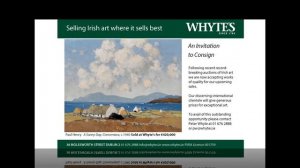 Whyte's Irish & International Art Auction 2 October 2023