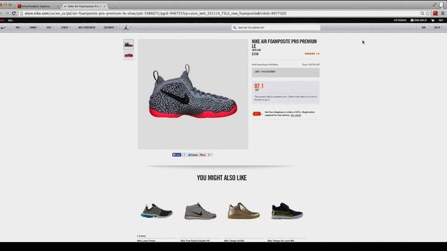 NikeShoeBot2 Update Pink Foams Nike Bot