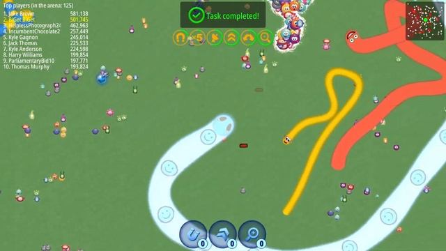 WormsZone.io Best Trolling Slither Snake Top 01 World Record WormsZoneio Epic GameplayMoments 24