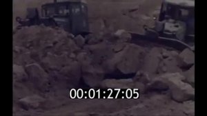 Архивные кадры строительства канала Иртыш - Караганда