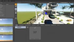 How to import a Sketchup file in Twinmotion 2016