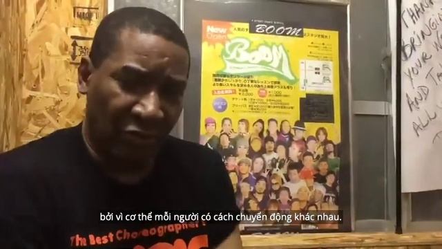 [Vietsub] TYRONE PROCTOR giảng dạy WAACKING HISTORY, DISCO MUSIC, FASHION & TEACHING | JAPAN
