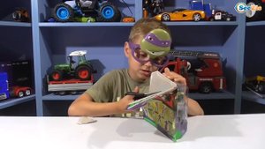 Игрушки Черепашка Ниндзя. Распаковка и обзор игрушки от Игорька. Видео для детей TMNT Raphael Toys