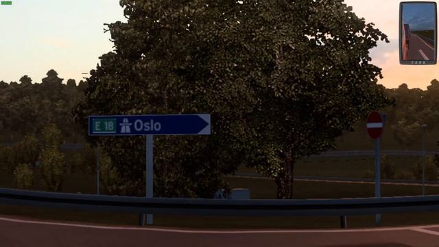 ETS2 Copenhagen-Bergen (over 1k km) Volvo FH Sleeper смотреть онлайн