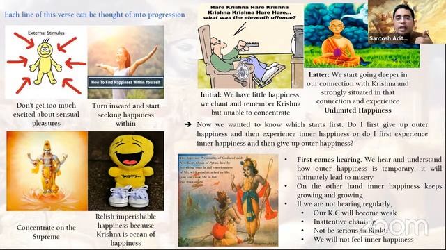 PEACE FORMULA - Knowing Krishna (Bhakti Yoga) - BG 5.17 to 5.29 смотреть онлайн