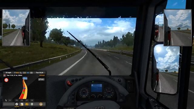 Euro Tuck simulator 2! IM BACK TO BETTY (giveaway in description ) смотреть онлайн