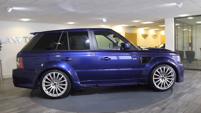 Range rover Sport ONXY Purple & black Lawton Brook смотреть онлайн