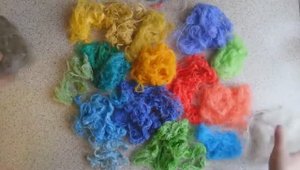 Как Покрасить и обесцветить лен сантехнический, джут.DIY.