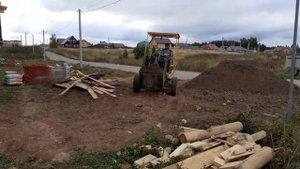 Самодельный мини погрузчик.