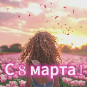 С 8 марта ! Женский день
