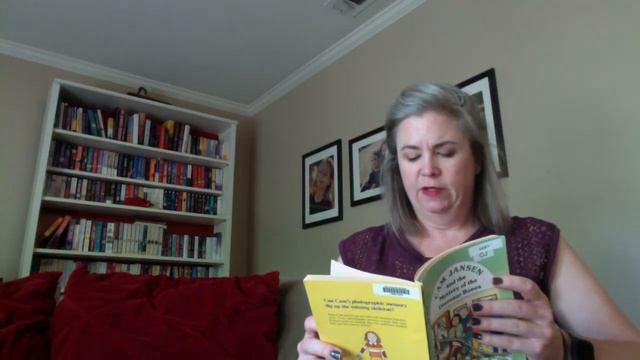 "Cam Jansen and the Mystery of the Dinosaur Bones" (Ch.3-4) read by Mrs. Amanda смотреть онлайн