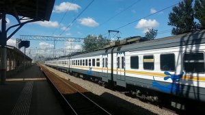 ЭД4М-0482 ЦППК ОАО РЭКС Перекраска Наше Подмосковье На станции Реутово