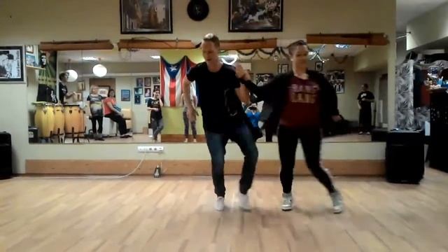SALSA CUBANA (CASINO) Intermediate. Stanislav Shvetsov & Olga Samoilova смотреть онлайн