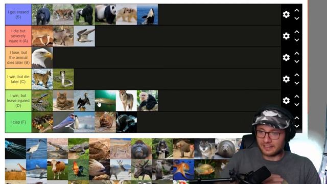 TIER LIST | What Animals Can I Beat With A Machete? смотреть онлайн