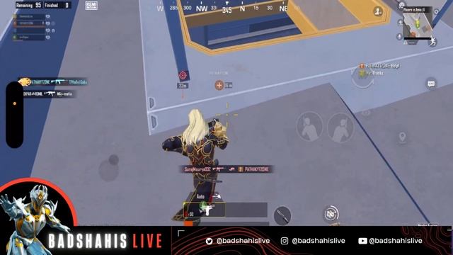 AGGRESSIVE RANKPUSH🔥| MECHA FUSION MODE | BGMI LIVE | BadshahIsLive