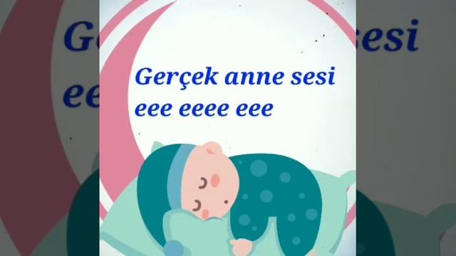 Anne sesi (eeee eee)  ve Aspiratör sesi birlikte -Kolik ve uyumayan bebekler için