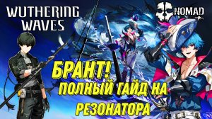 WUTHERING WAVES НОВЫЙ РЕЗОНАТОР БРАНТ! ПОЛНЫЙ ГАЙД И ЛУЧШИЙ БИЛД