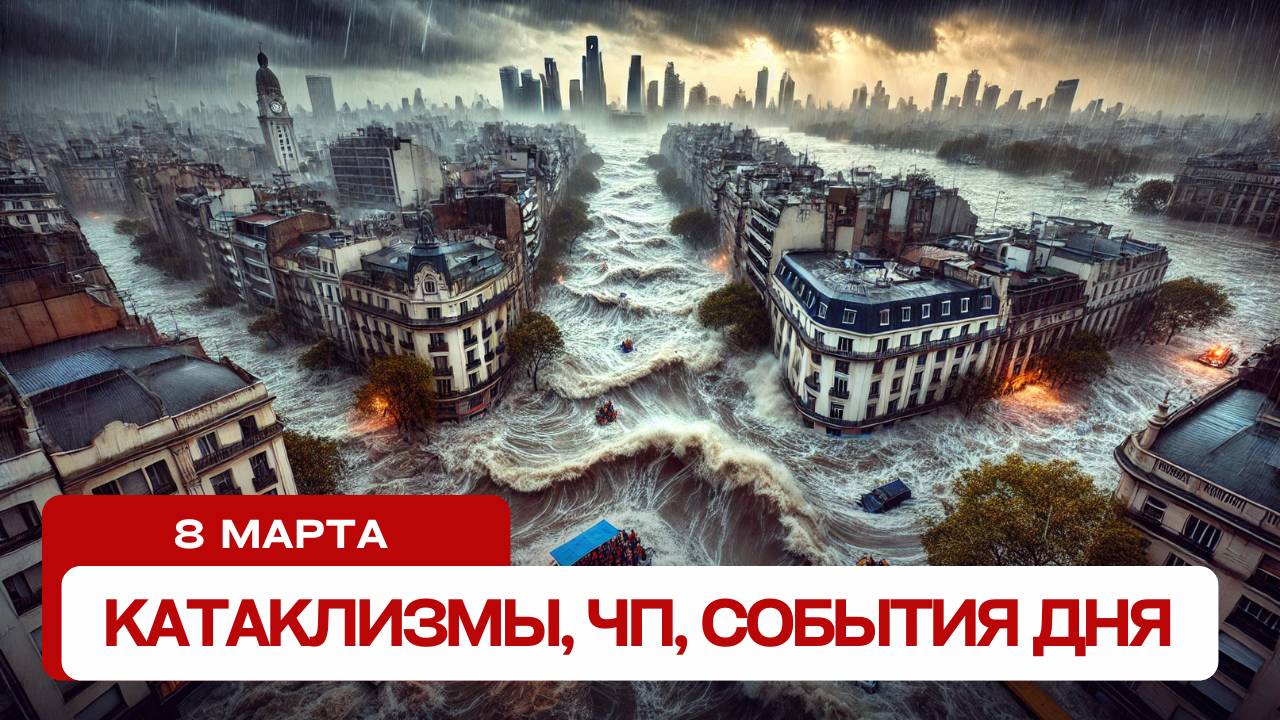 Новости сегодня 08.03.2025. Катаклизмы за день, ЧП, события дня