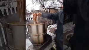 Коптилка для мяса и рыбы часть 1, коптилка из нержавейки