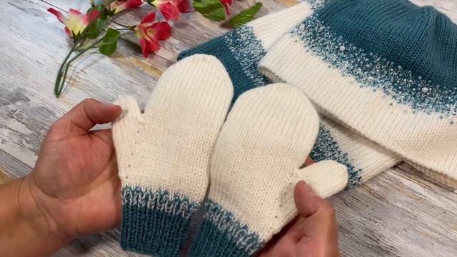 Анонс. Варежки с клином для большого пальца. Announcement. Mittens with thumb wedge. смотреть онлайн