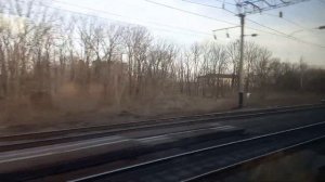 Пейзажи Дальнего Востока из окна поезда.