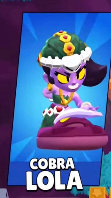 New Lola snake 🐍 cobra brawl stars #shorts смотреть онлайн