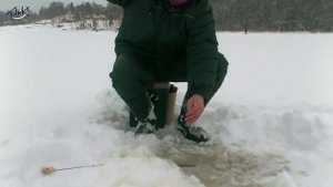 Соревнования по рыбной ловле со льда.  Лужский рубеж 2018