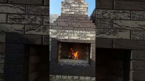 Печной комплекс барбекю в большой беседке