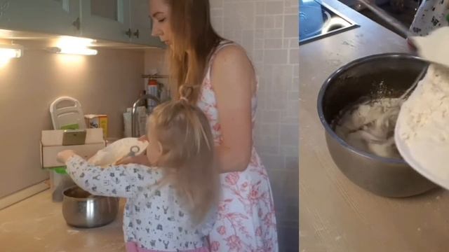 Имбирное печенье. Готовлю с дочкой. смотреть онлайн