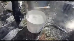 Кузню приберите 2021 Ордж район SUBBOTNIK MARSHIREN IN RUSSIA