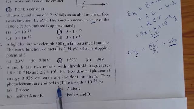 Dual Nature of Radiation & Matter #1 NEET