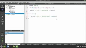 взаимоотношения дочернего и родительских объектов типа QObject