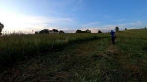 Очистка пруда от тины  и выпиливаю Лазу потом Хочу увеличеть пруд с помощью экскаватора  и Сенакос