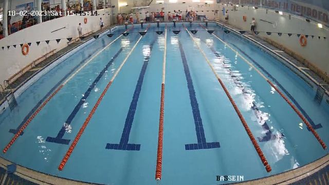 Открытый Кубок МАУ СШОР "Спартак" г. Белгорода по плаванию 8 этап 04.02.2023 (2 поток) смотреть онлайн