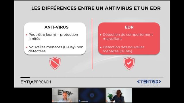 Webinaire sur la cybersécurité des PME avec TEHTRIS X EYRA