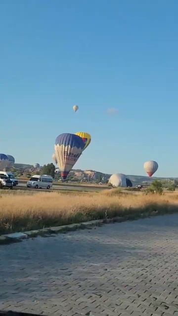 Воздушные шары Каппадокии 🇹🇷 #guramiways смотреть онлайн