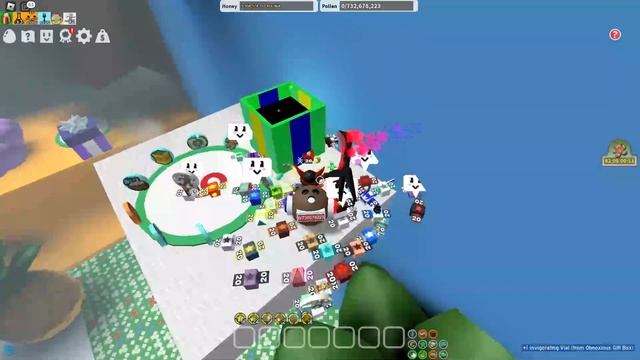 Opening EVERY PRESENT For INSANE Rewards!   Bee Swarm Simulator