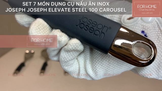 [ForHome] Set 7 món dụng cụ nấu ăn inox Joseph Joseph Elevate Steel 100 Carousel смотреть онлайн