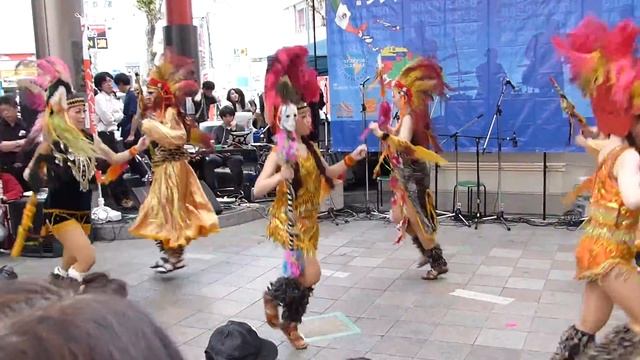 ラテンアメリカフェスティバル名古屋大須 2019 (ボリビアのダンス・トバス ）BBN⇒パレード出発 смотреть онлайн