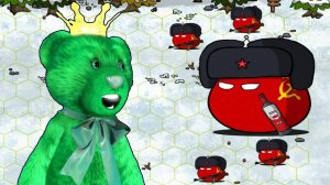 КАК GREEN FREDDY ВОЕВАЛ С РУССКИМИ 🐻 ВЗРЫВ МОЗГА  🍀 CountryBalls Heroes #687