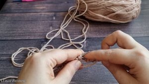 Красивейшая резинка спицами ❤❤❤ вязание по кругу