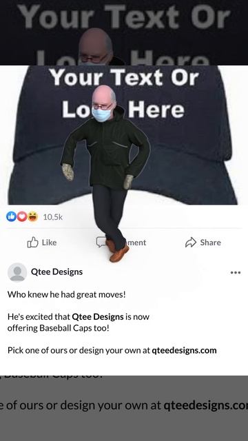 Qtee Designs Now Customizing Baseball Caps смотреть онлайн