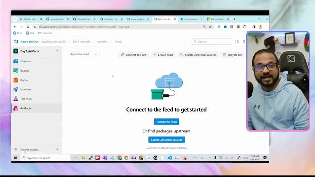 Day - 7/16 Azure Artifacts | Azure DevOps CI CD Pipeline | Azure DevOps Zero to Hero Full Course