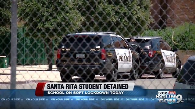 Weapon found, student detained at Santa Rita High School смотреть онлайн