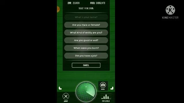Traing ghost detector app ! om vilog ! RKR смотреть онлайн