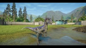 Team Blue, Delta, Echo, Alfa Velociraptor Squad VS Deinonychus in Battle Royale - Jurassic World